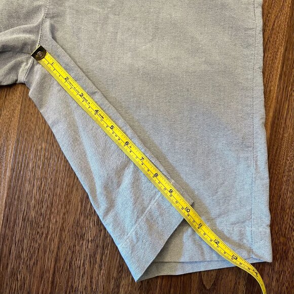 Polo By Ralph Lauren Shorts Mens Bermuda Slash‎ Pockets Light Blue Size 30 - Picture 9 of 9